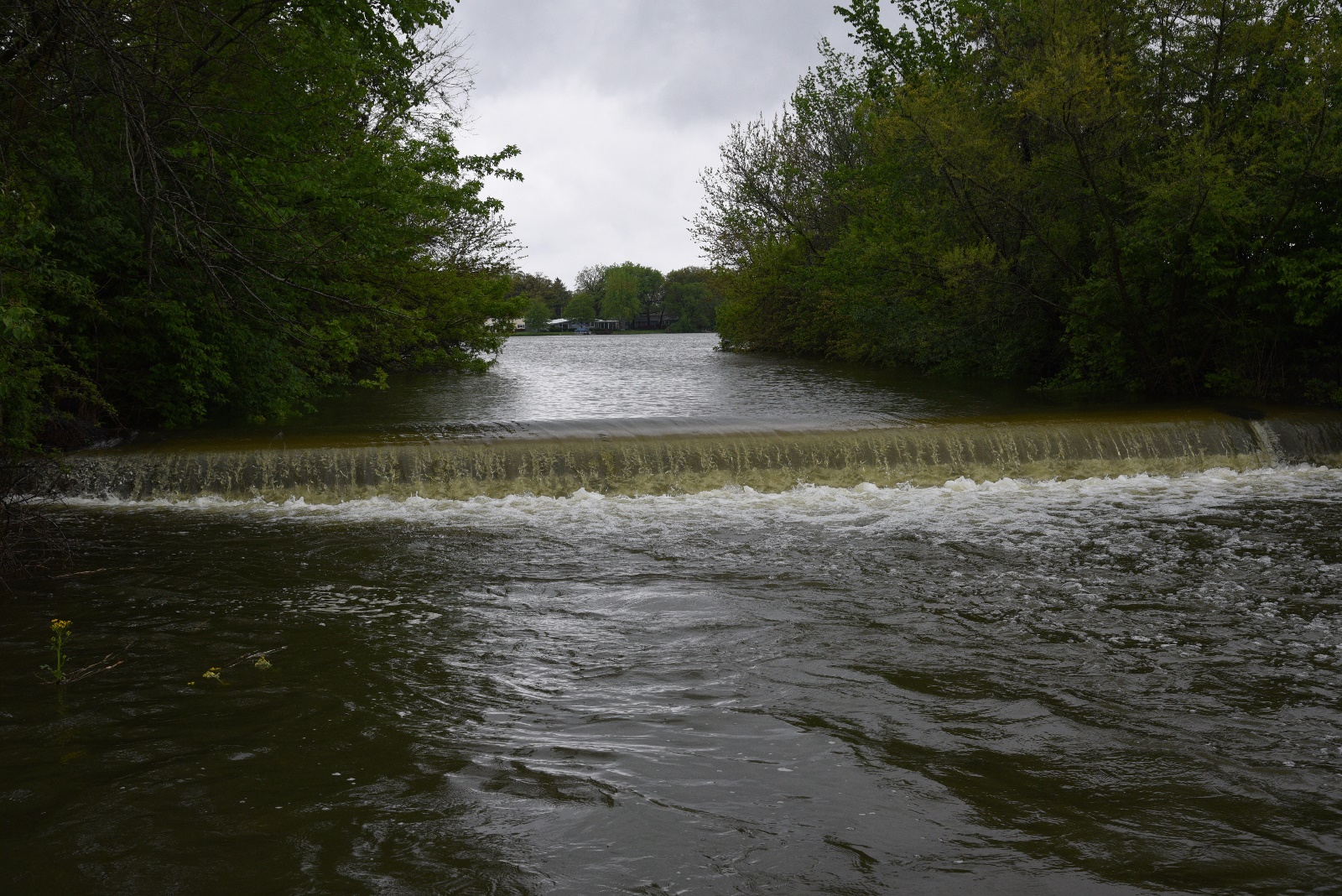 High Water at the spillway