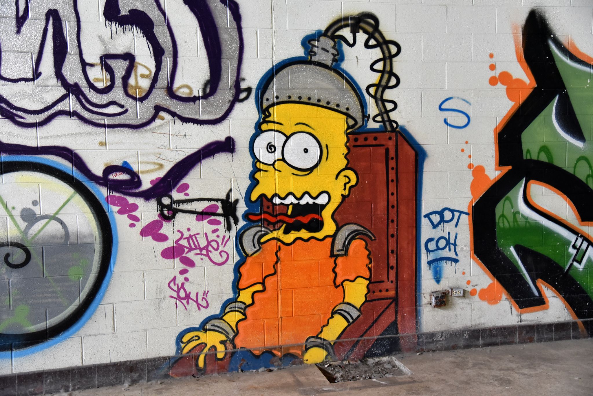 Graffiti In Dining Hall