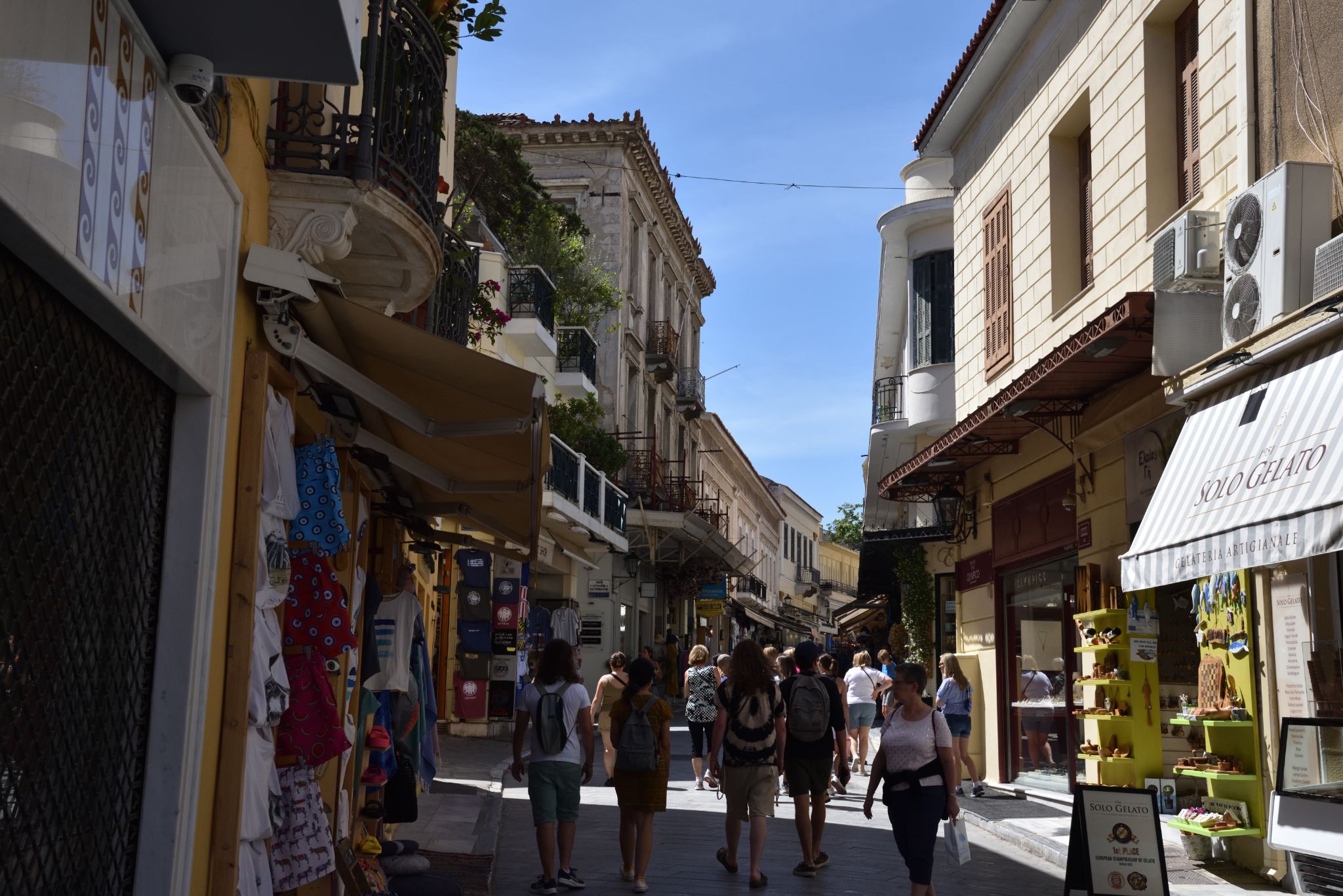 Plaka area of Greece