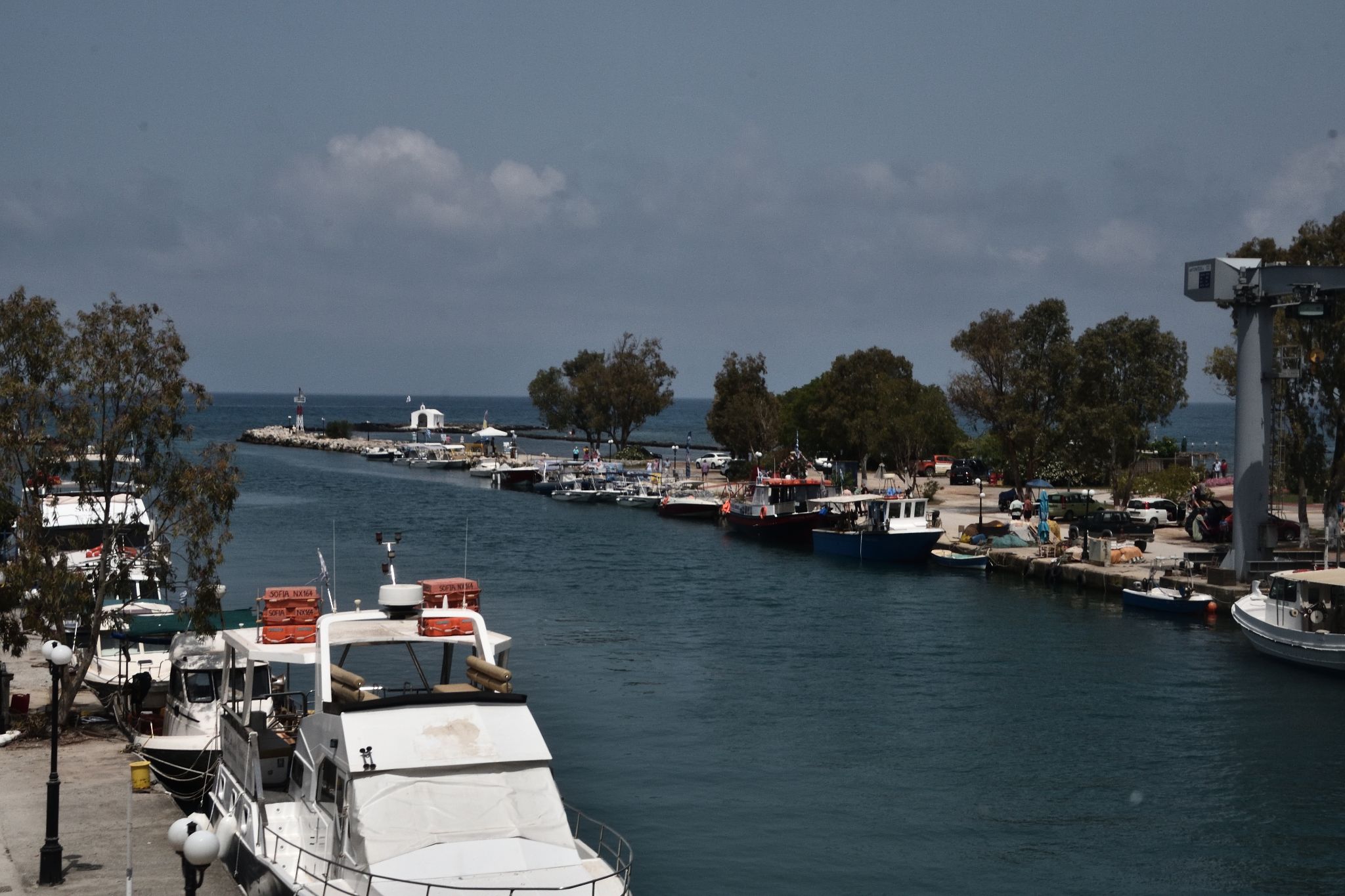 Port in Chania, Crete