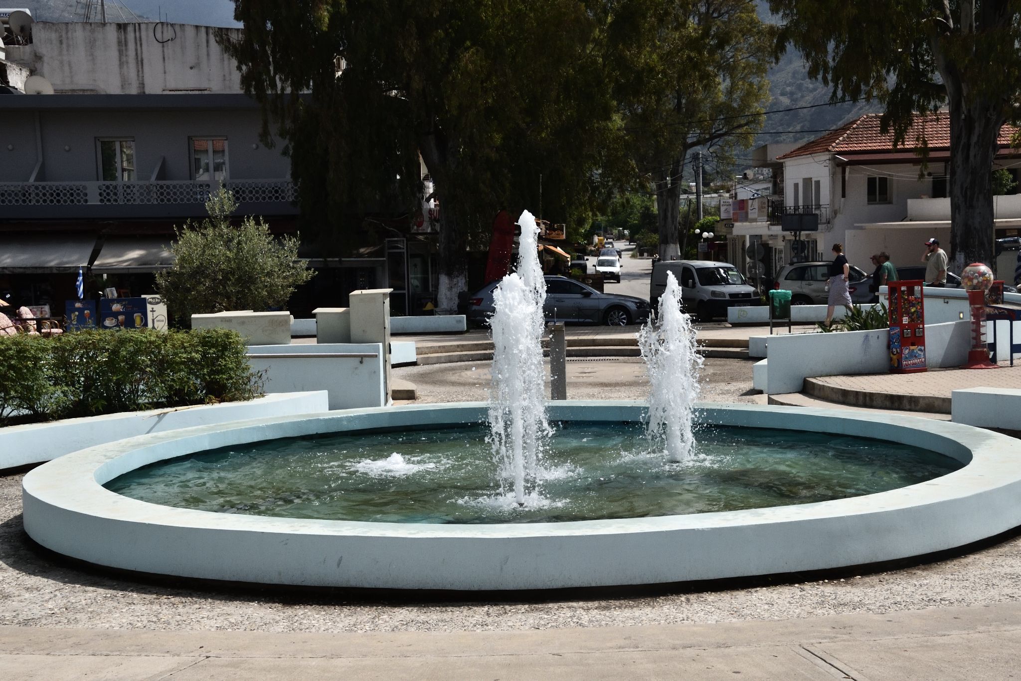 Fountain in Chania, Crete