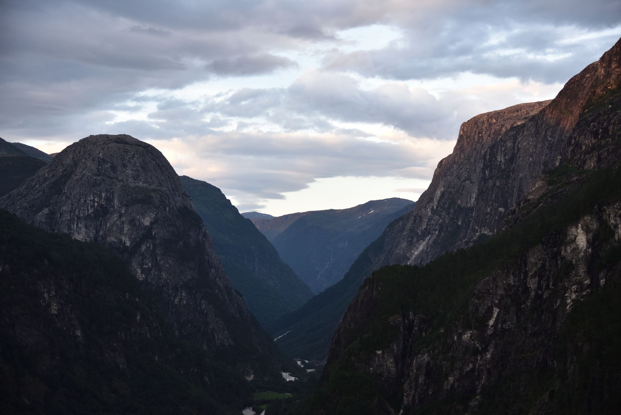 View from Stalheim Hotel