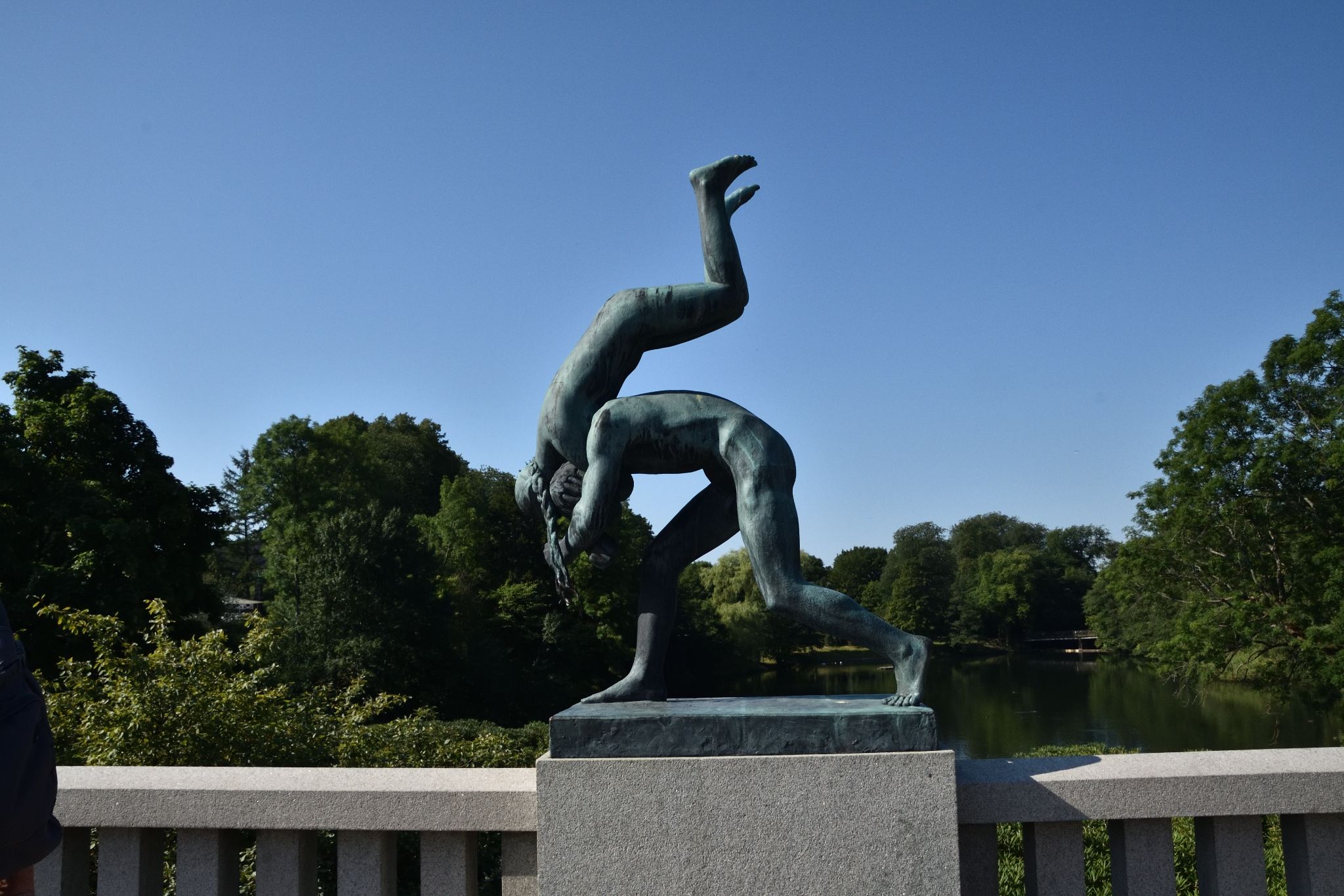 Vigeland Sculpture Park - Bridge Sculptures